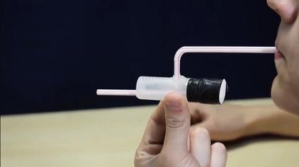 吸管不要丢,教你做个小口哨