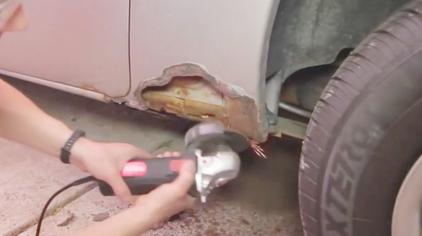 车壳破洞修补方法 西瓜视频