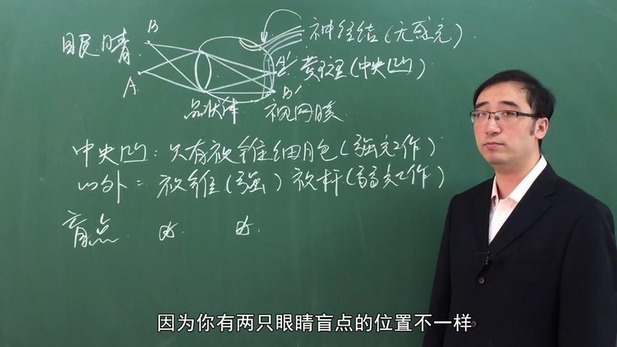 盯着星星看它就消失了是为什么？李永乐老师带你做有趣的盲点实验
