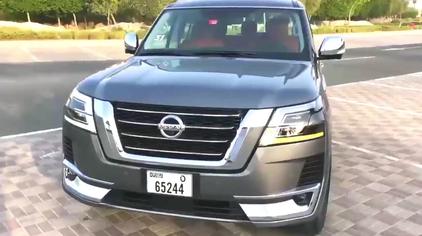 02:32跑车扒一扒2020款日产途乐patrol到货,打开车门坐进内饰,我忘了