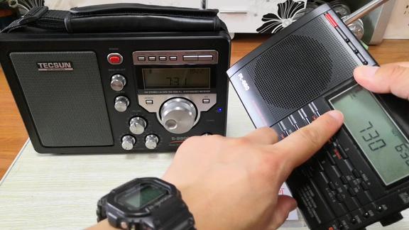 207——德生S8800与PL660收音机调频对比
