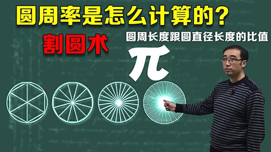 圆周率是怎么计算的？李永乐老师5分钟带你了解割圆法