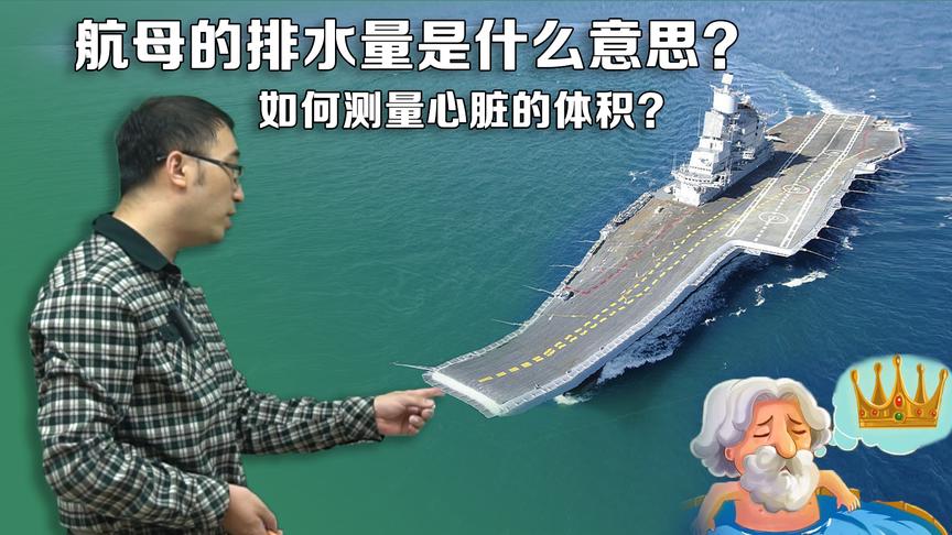 航母排水量啥意思？如何测心脏体积？李永乐老师讲阿基米德浮力定律