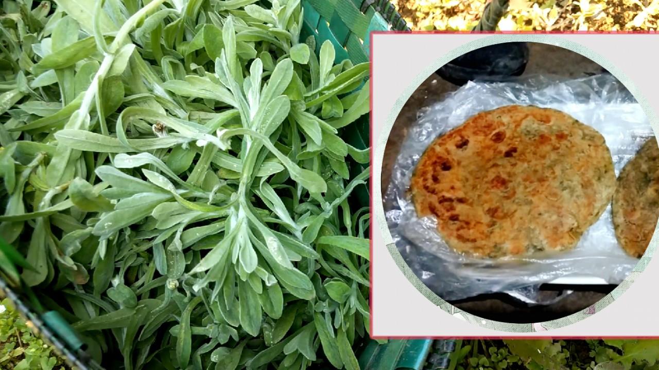 宅家无聊,上山找这种野菜做成粑粑,再不学就要失传了,你会吗