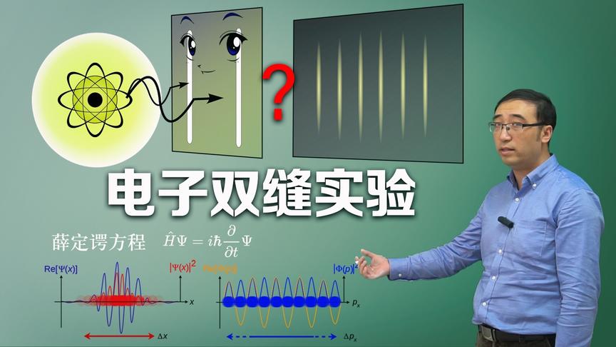 上帝的骰子：电子双缝干涉实验有多诡异?量子的波函数如何理解?