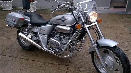 2万次观看·1年前国产春兰虎 chunlan125摩托车,双缸,双排气,还记